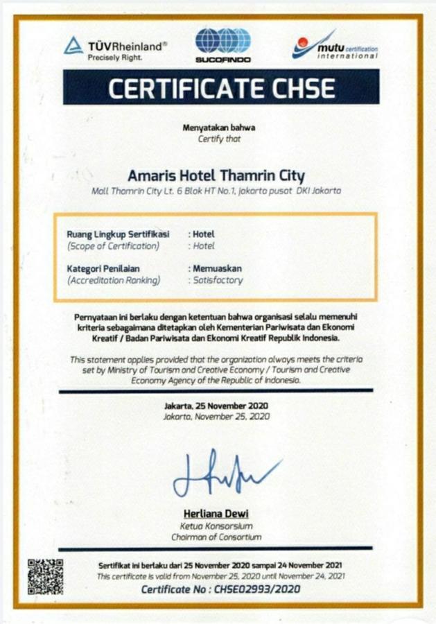 Amaris Hotel Thamrin City Джакарта Екстериор снимка